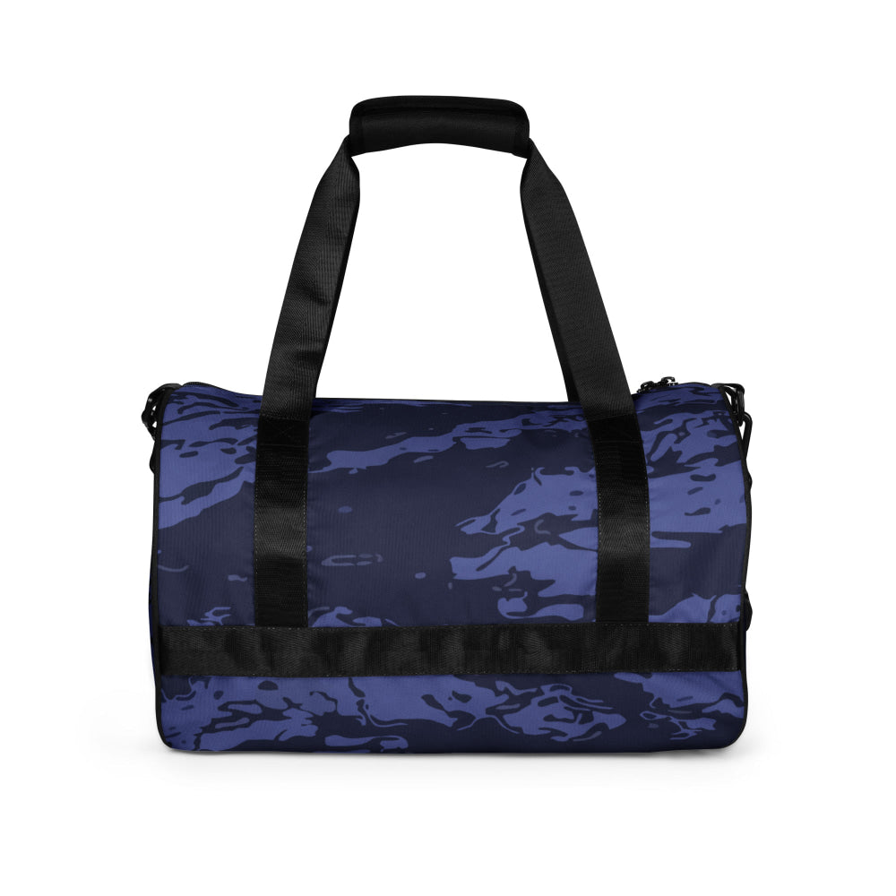 Black OPS Blue Tiger Stripe CAMO gym bag - Gym Bag