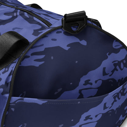 Black OPS Blue Tiger Stripe CAMO gym bag - Gym Bag