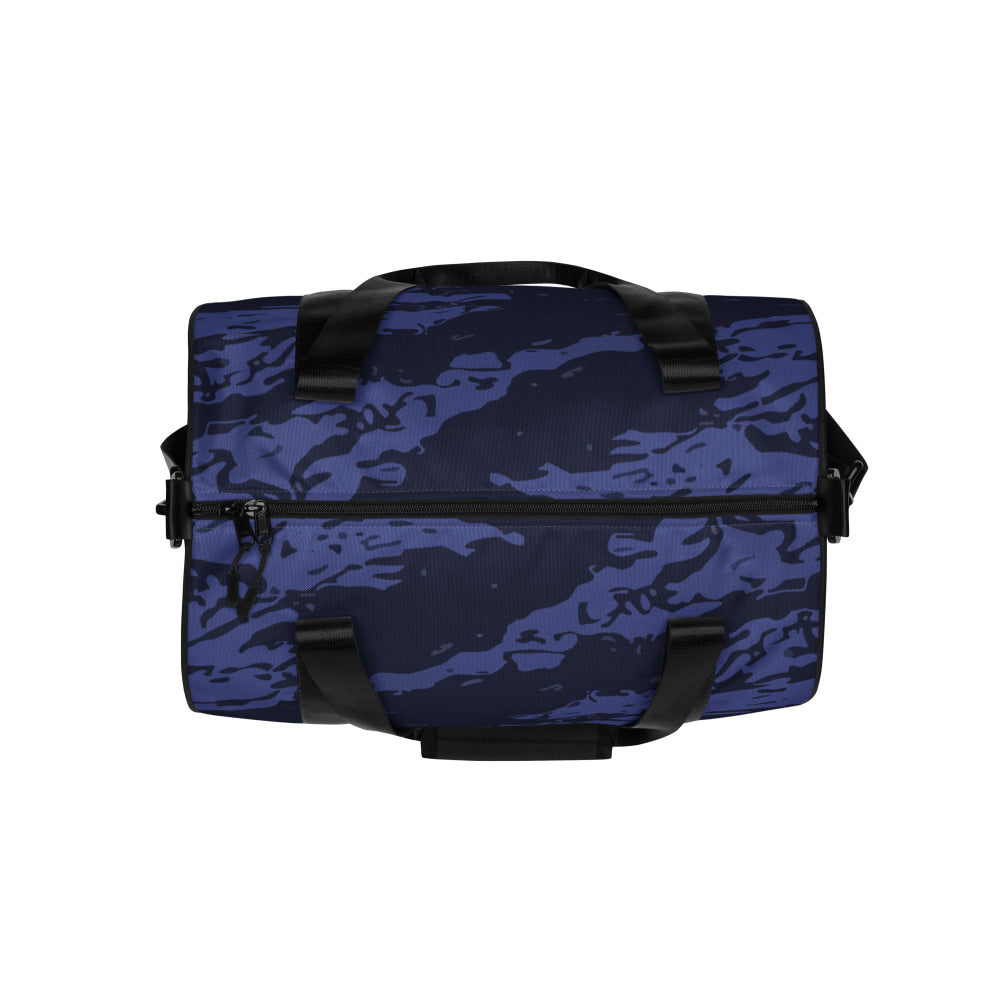 Black OPS Blue Tiger Stripe CAMO gym bag - Gym Bag