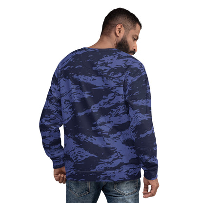 Black OPS Blue Tiger Stripe CAMO Unisex Sweatshirt