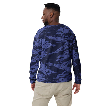 Black OPS Blue Tiger Stripe CAMO Unisex Sweatshirt