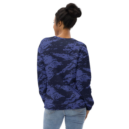 Black OPS Blue Tiger Stripe CAMO Unisex Sweatshirt