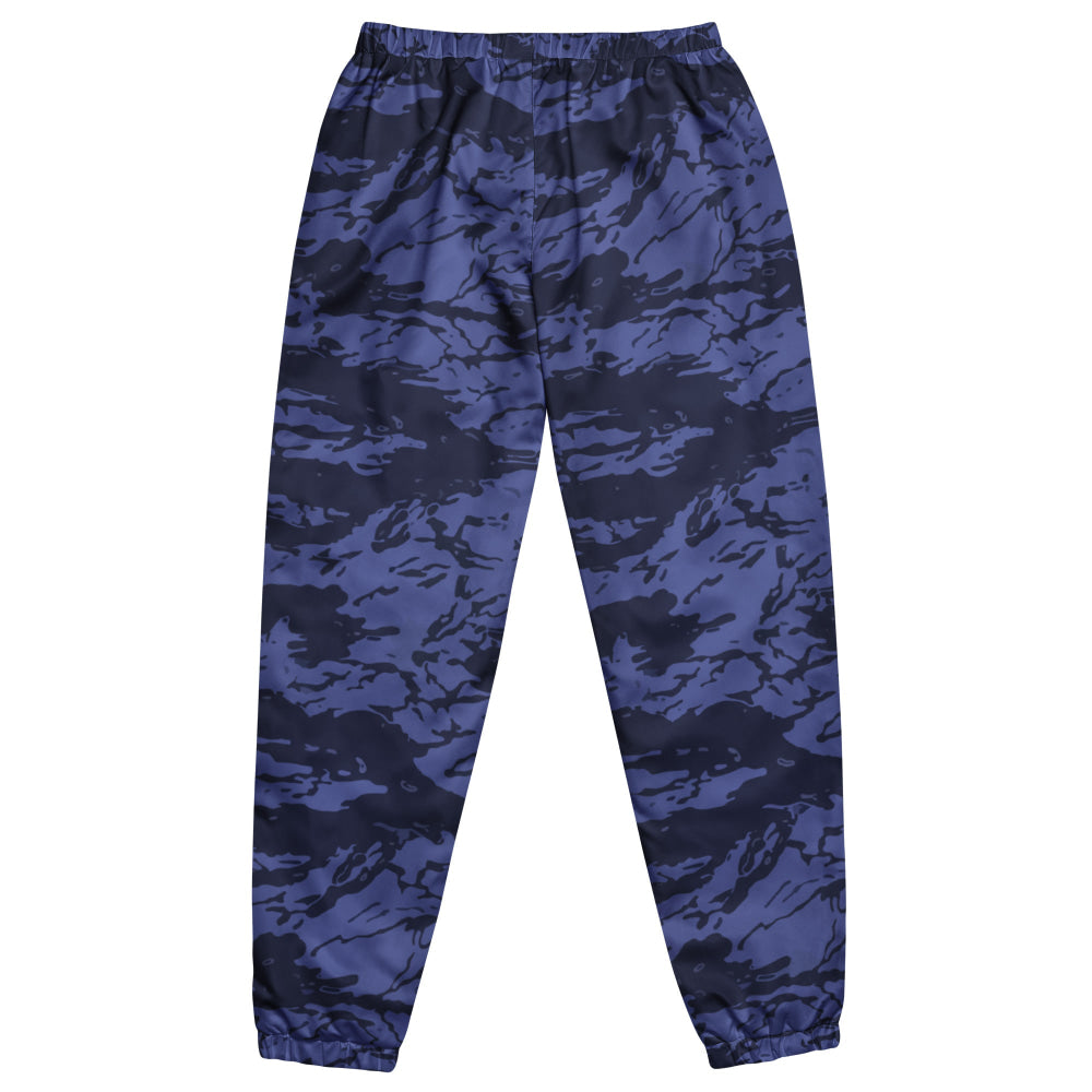 Black OPS Blue Tiger Stripe CAMO Unisex track pants - Track Pants