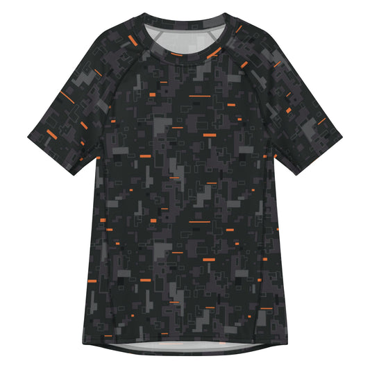 Black OPS CE Digital CAMO Mens Short-Sleeve Rash Guard - 2XS - Short-sleeve Guards
