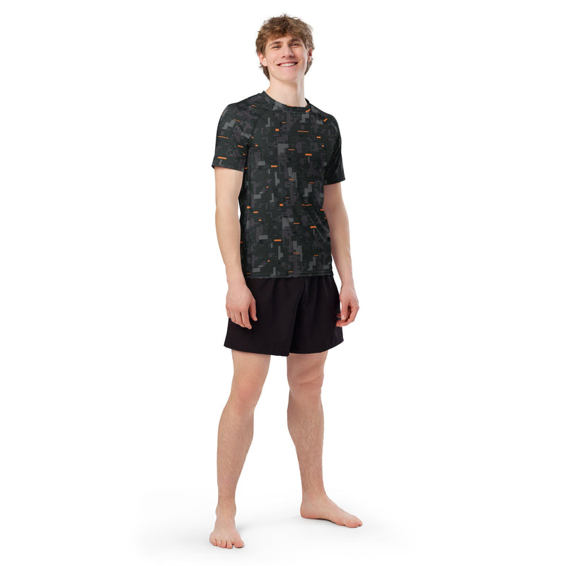 Digital Ember CAMO Mens Short-Sleeve Rash Guard - SS