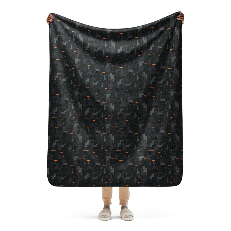 Digital Ember CAMO Sherpa Blanket - 50″×60″