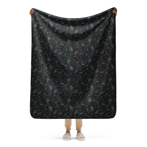 Digital Ember CAMO Sherpa Blanket - 50″×60″