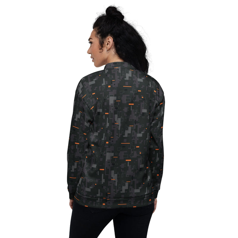 Digital Ember CAMO Unisex Bomber Jacket