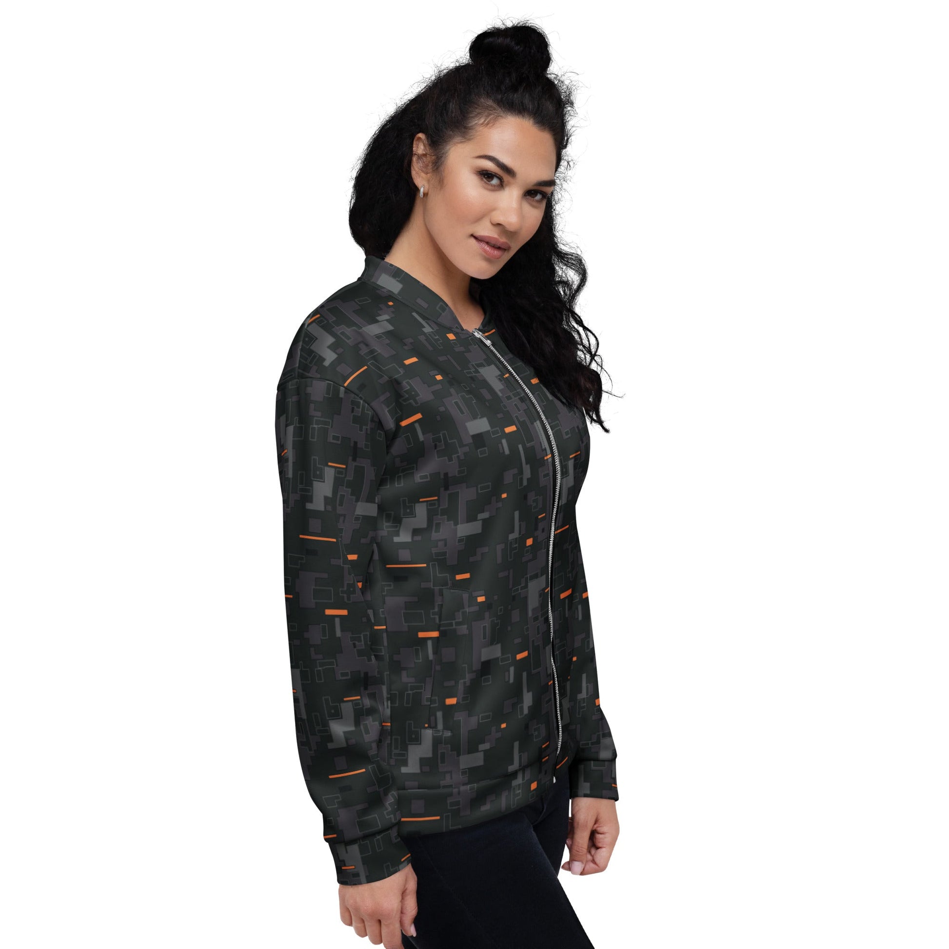 Black OPS CE Digital CAMO Unisex Bomber Jacket - Jackets