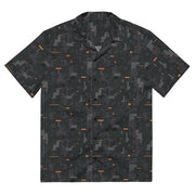 Digital Ember CAMO Unisex Short-Sleeve Button Shirt - 2XS - Button-Up
