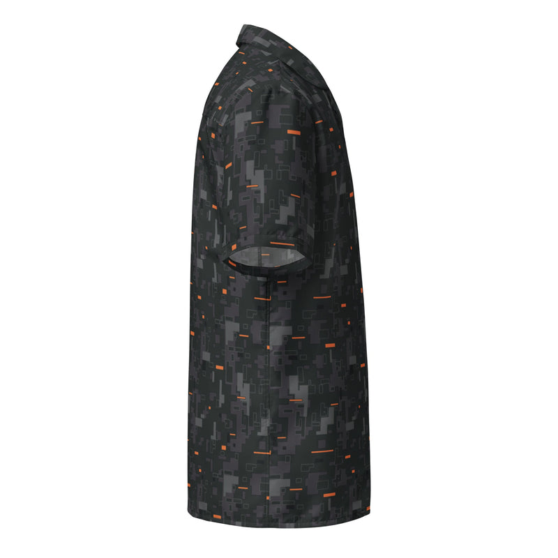 Digital Ember CAMO Unisex Short-Sleeve Button Shirt - Button-Up