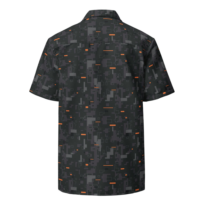 Digital Ember CAMO Unisex Short-Sleeve Button Shirt - Button-Up