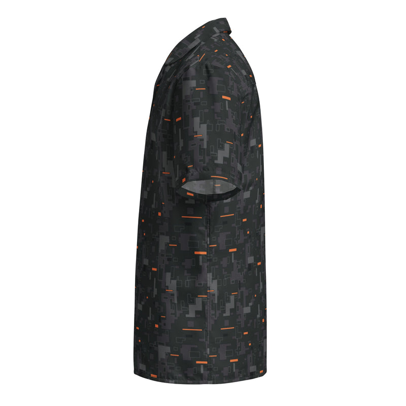 Digital Ember CAMO Unisex Short-Sleeve Button Shirt - Button-Up