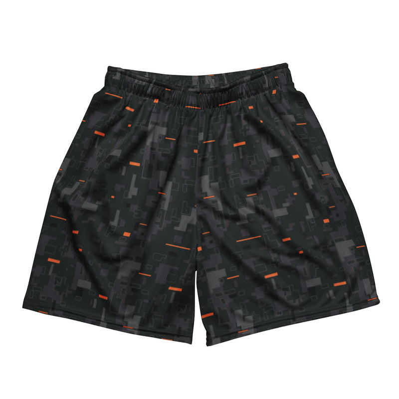 Digital Ember CAMO Unisex Mesh Shorts - 2XS