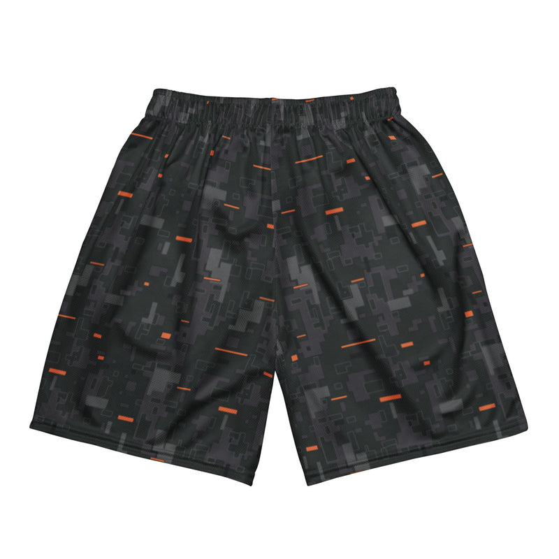 Digital Ember CAMO Unisex Mesh Shorts