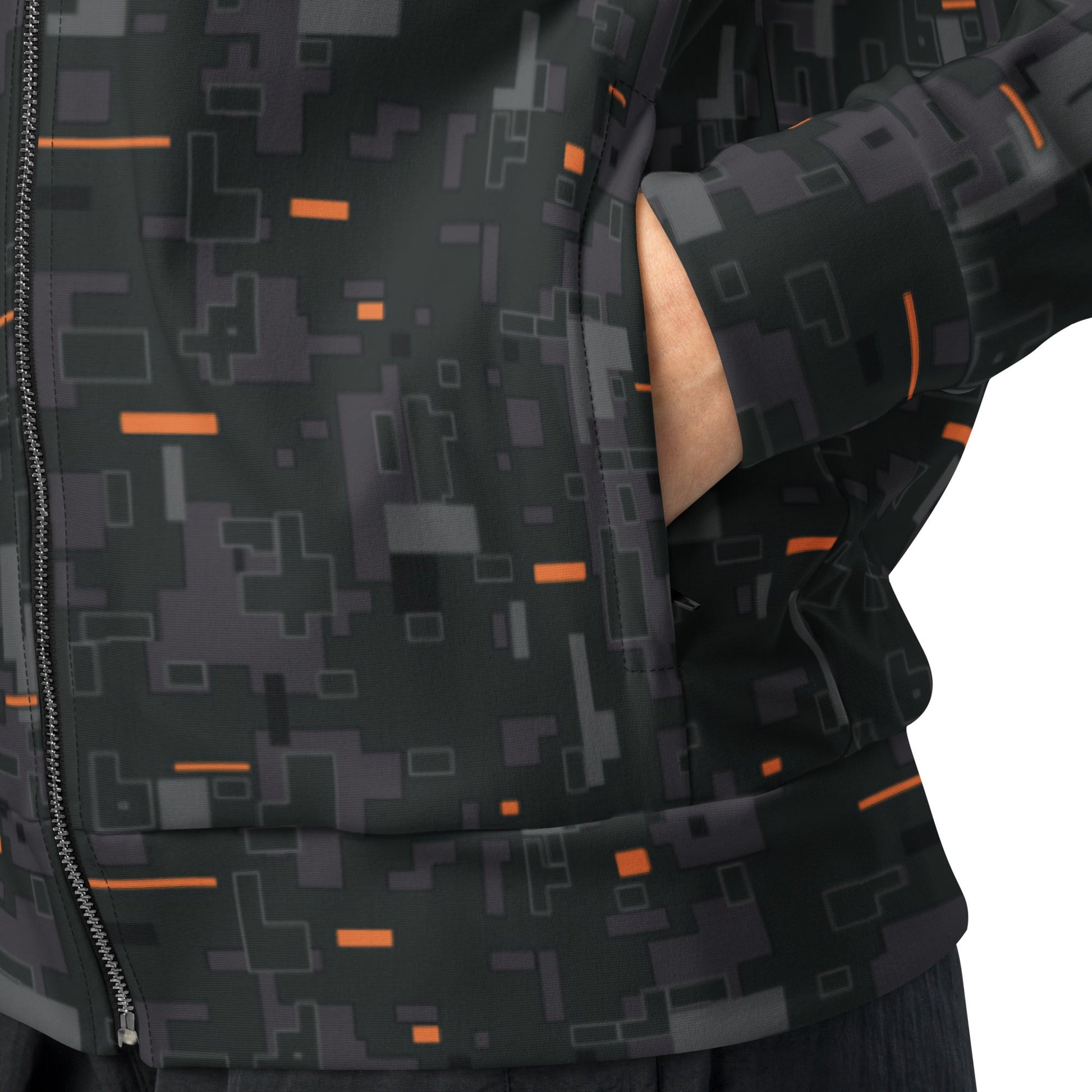 Black OPS CE Digital CAMO Unisex track jacket - Track Jackets