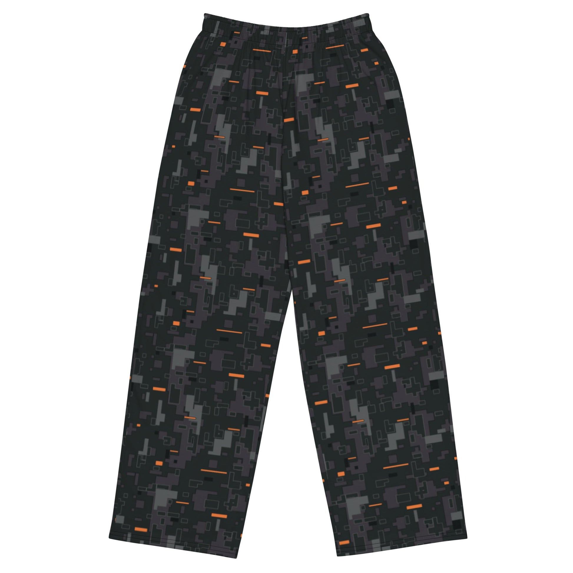 Black OPS CE Digital CAMO unisex wide leg pants 2XS Wide Pants
