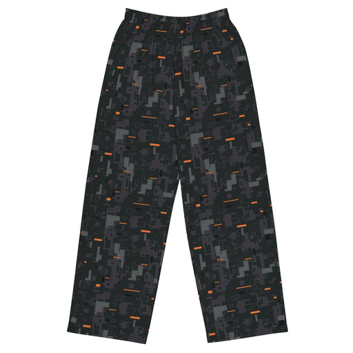 Digital Ember CAMO Unisex Wide-Leg Leisure Pants - 2XS - Pant