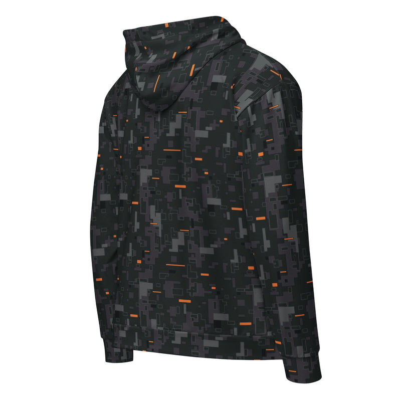 Digital Ember CAMO Unisex Zip Hoodie