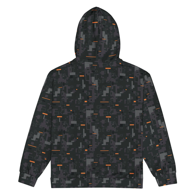 Digital Ember CAMO Unisex Zip Hoodie
