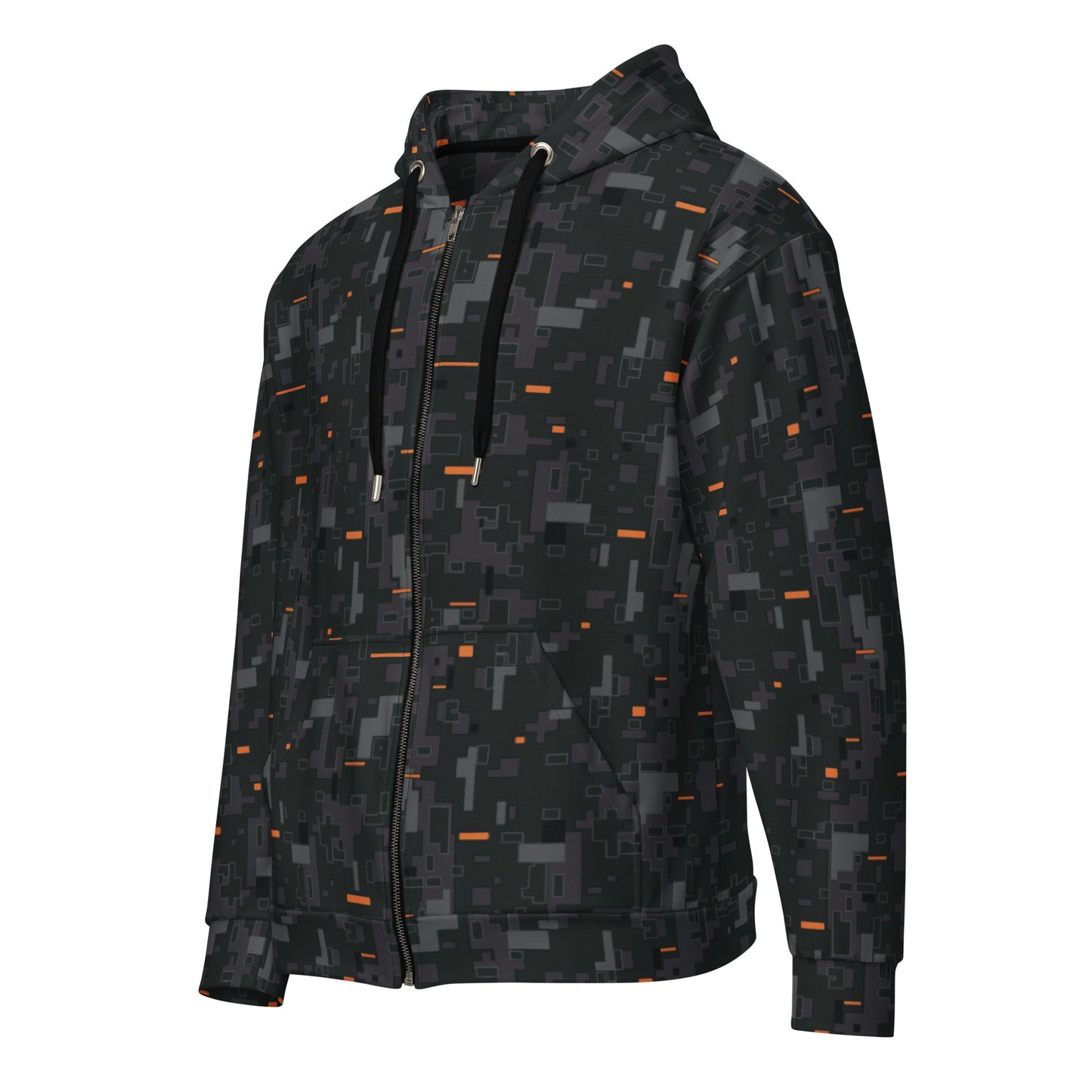 Black OPS CE Digital CAMO Unisex zip hoodie Zip Hoodies