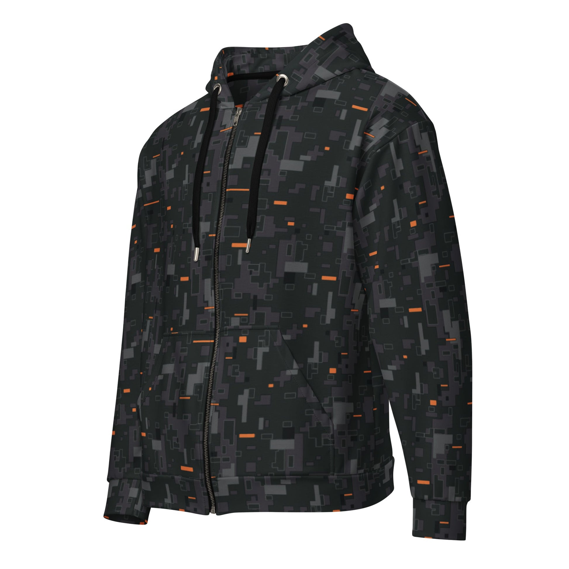Black OPS CE Digital CAMO Unisex zip hoodie Zip Hoodies