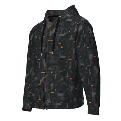 Black OPS CE Digital CAMO Unisex zip hoodie Zip Hoodies