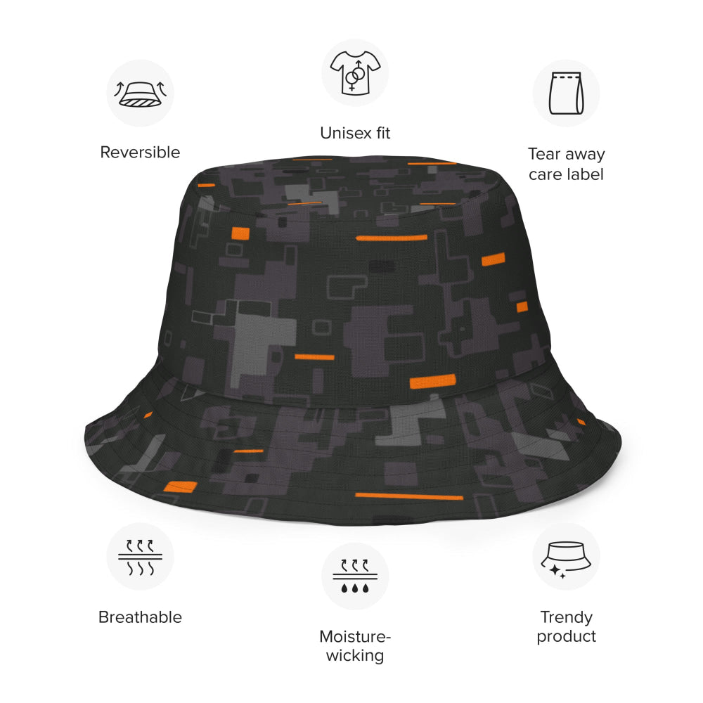 Black OPS Collectors Edition (CE) Digital CAMO Reversible bucket hat - Bucket Hat