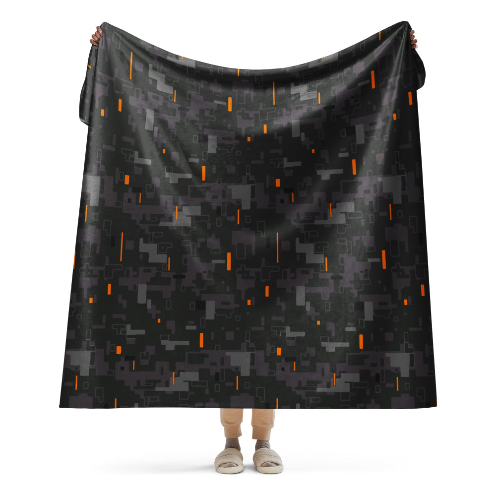 Black OPS Collectors Edition (CE) Digital CAMO Sherpa blanket - 60″×80″ - Blanket