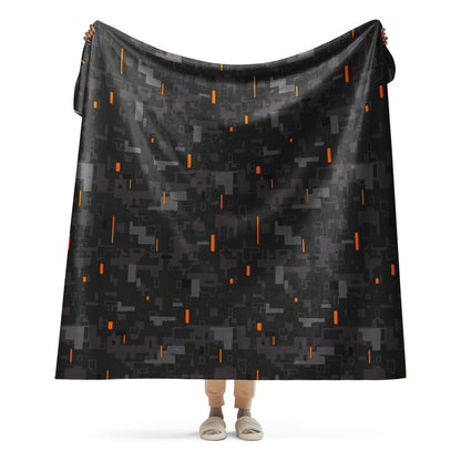 Black OPS Collectors Edition (CE) Digital CAMO Sherpa blanket - 60″×80″ - Blanket