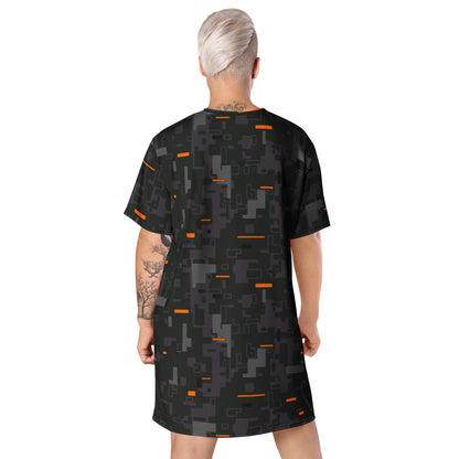 Black OPS Collectors Edition (CE) Digital CAMO T-shirt dress - Womens T-Shirt Dress