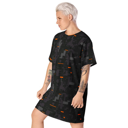 Black OPS Collectors Edition (CE) Digital CAMO T-shirt dress - Womens T-Shirt Dress