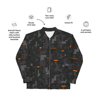 Black OPS Collectors Edition (CE) Digital CAMO Unisex Bomber Jacket