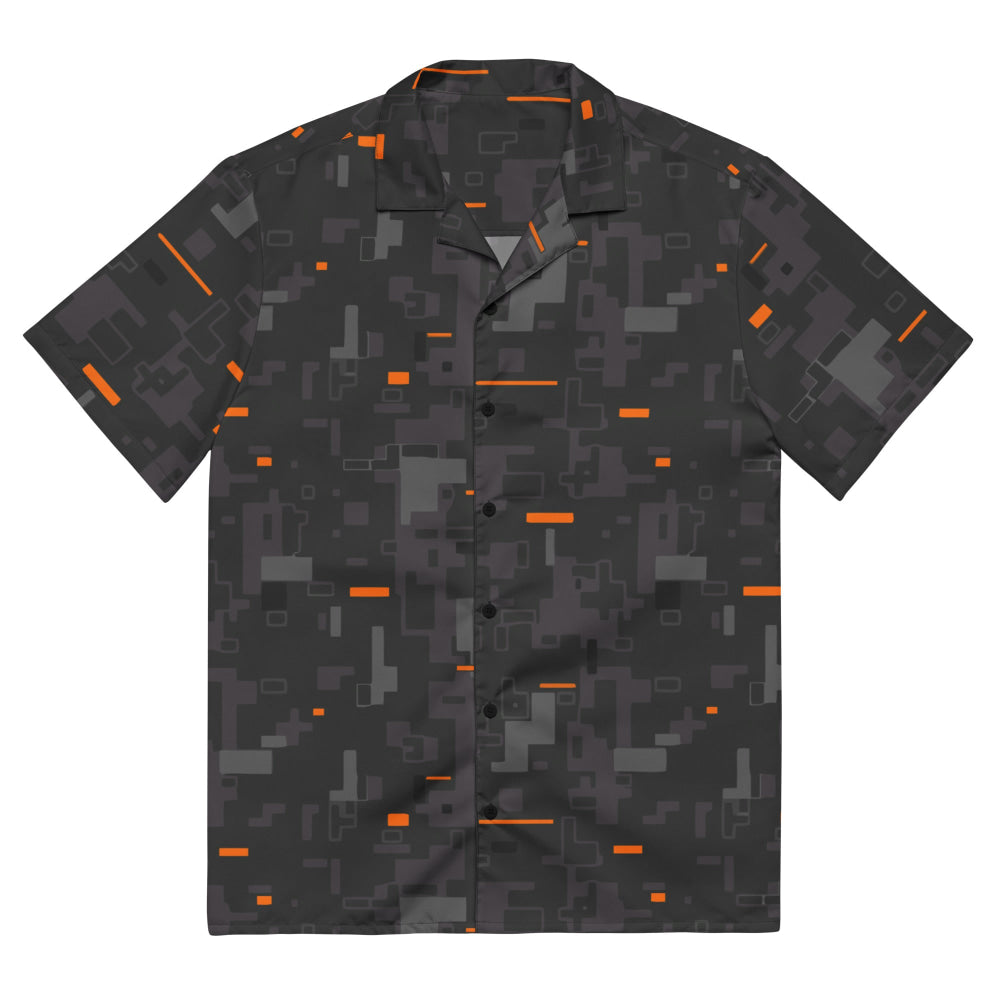 Black OPS Collectors Edition (CE) Digital CAMO Unisex button shirt - 2XS - Button Shirt