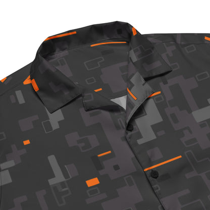 Black OPS Collectors Edition (CE) Digital CAMO Unisex button shirt - Button Shirt