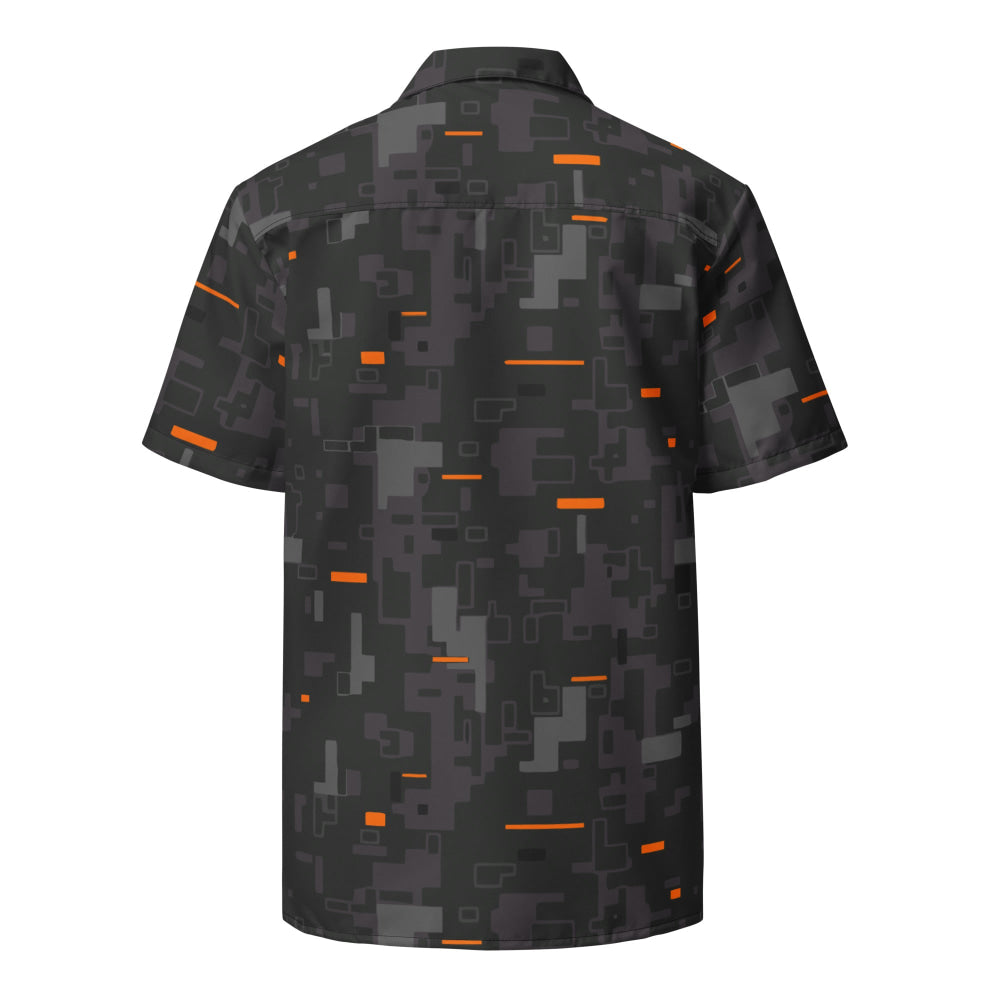 Black OPS Collectors Edition (CE) Digital CAMO Unisex button shirt - Button Shirt