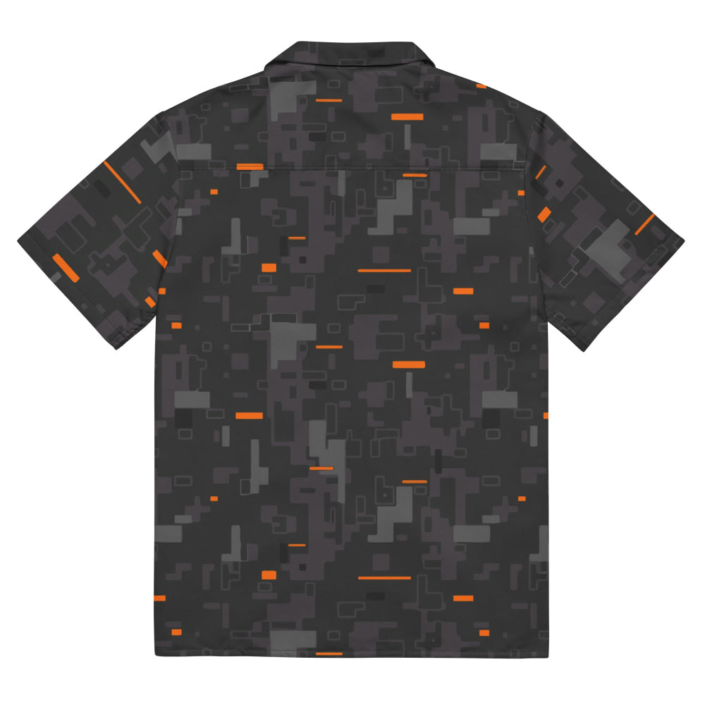 Black OPS Collectors Edition (CE) Digital CAMO Unisex button shirt - Button Shirt