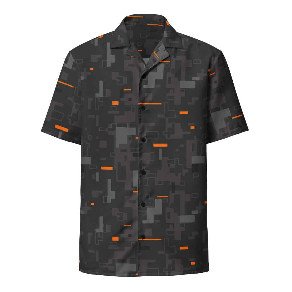 Black OPS Collectors Edition (CE) Digital CAMO Unisex button shirt - Button Shirt