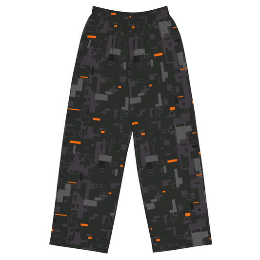 Black OPS Collectors Edition (CE) Digital CAMO unisex wide-leg pants - 2XS - Unisex Wide-Leg Pants