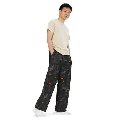 Black OPS Collectors Edition (CE) Digital CAMO unisex wide-leg pants - Unisex Wide-Leg Pants