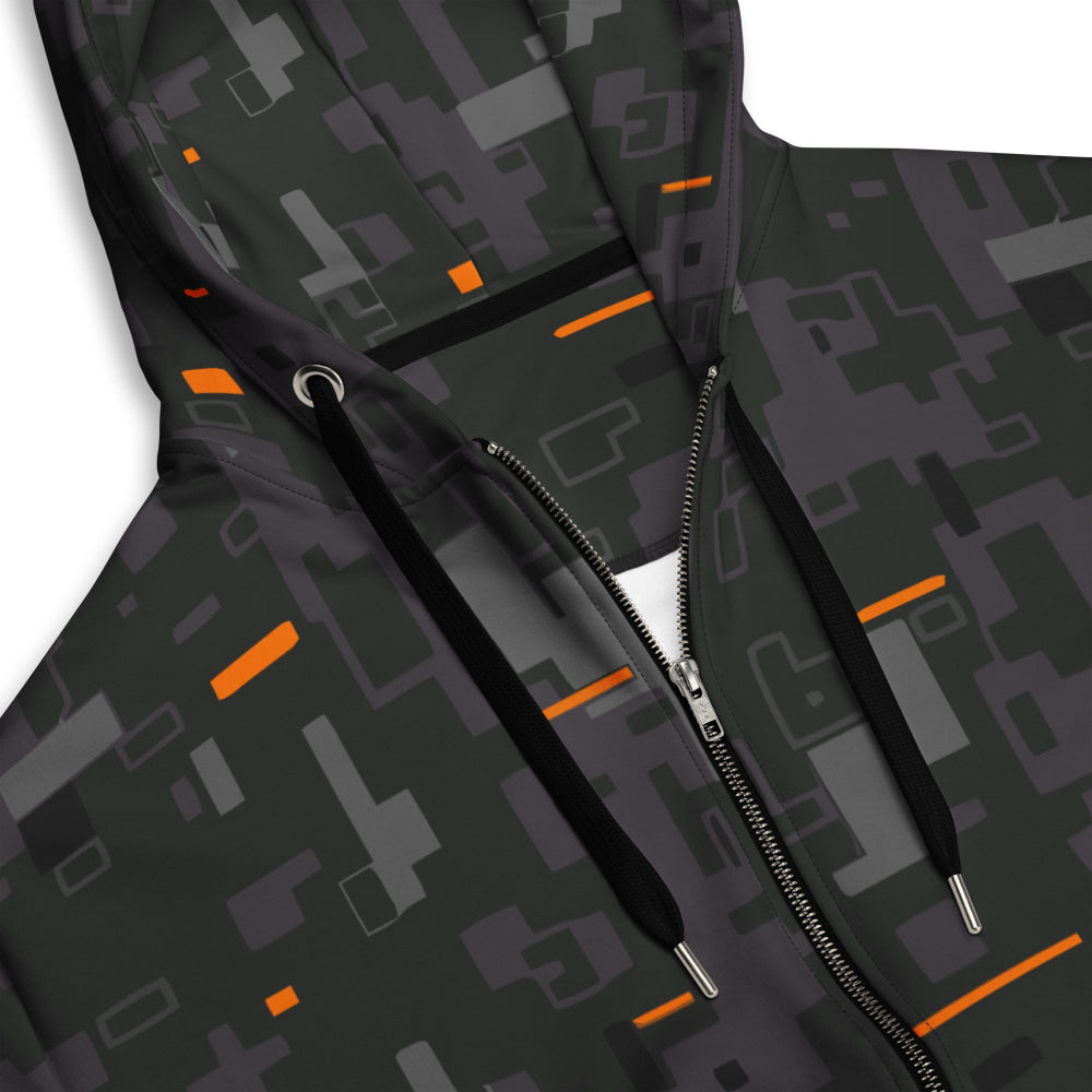 Black OPS Collectors Edition (CE) Digital CAMO Unisex zip hoodie - Zip Hoodie