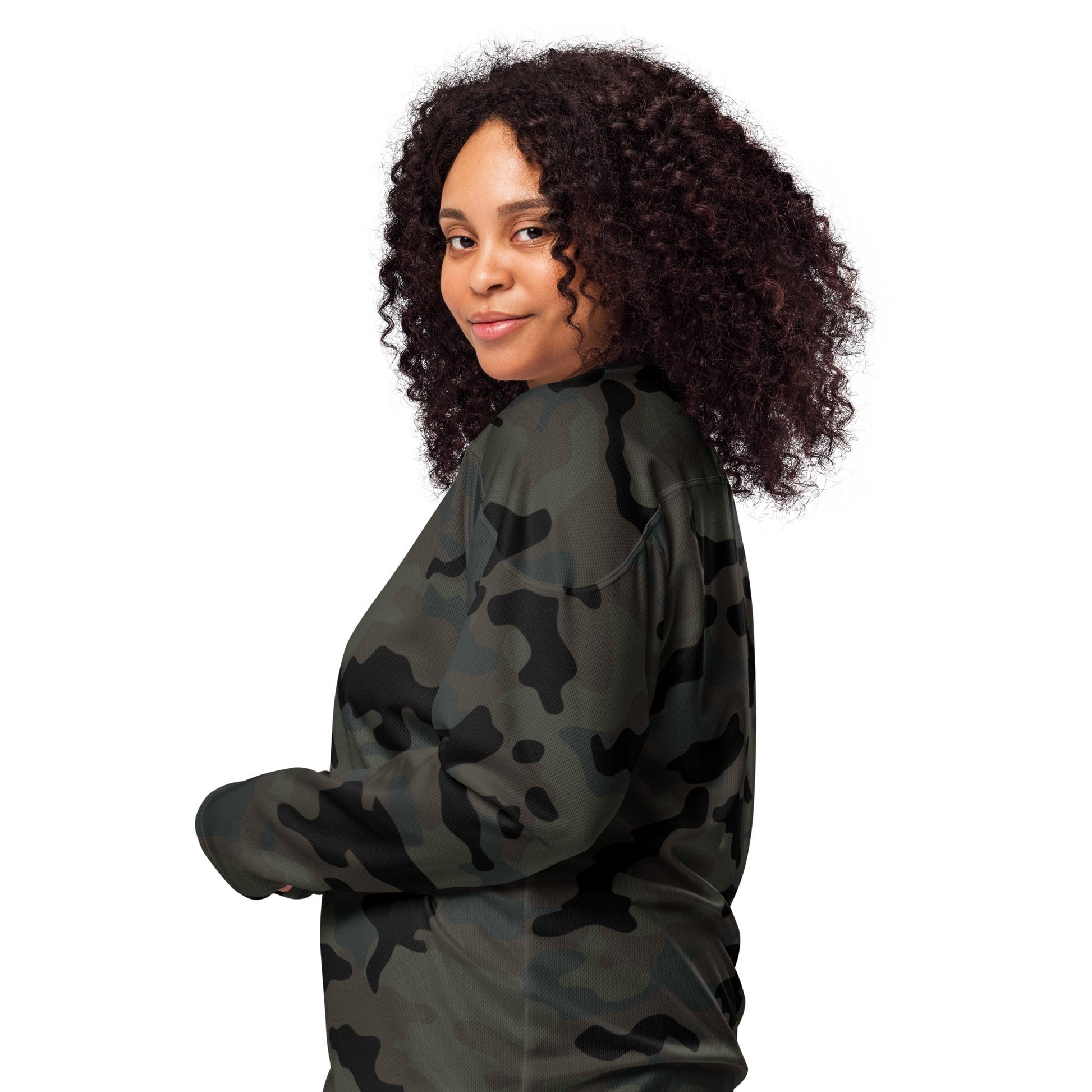 Black OPS Covert CAMO hockey fan jersey Hockey Jerseys