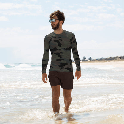 Black OPS Covert CAMO Men’s Rash Guard - XS - Mens