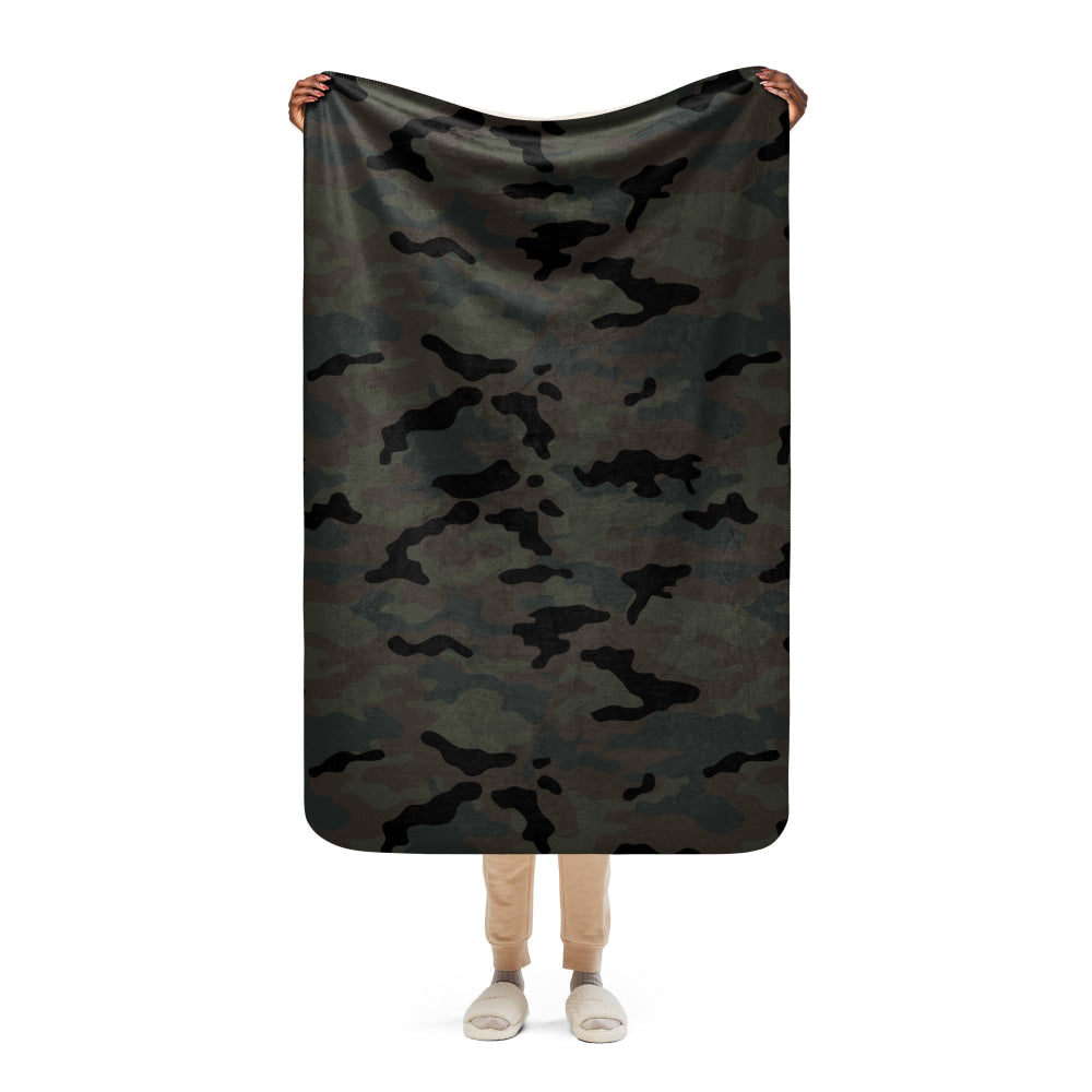 Black OPS Covert CAMO Sherpa blanket - 37″×57″ - Blanket