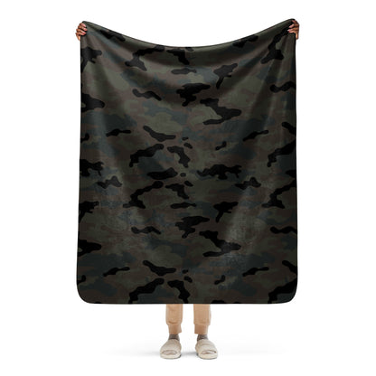 Black OPS Covert CAMO Sherpa blanket - 50″×60″ - Blanket