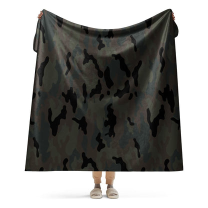 Black OPS Covert CAMO Sherpa blanket - 60″×80″