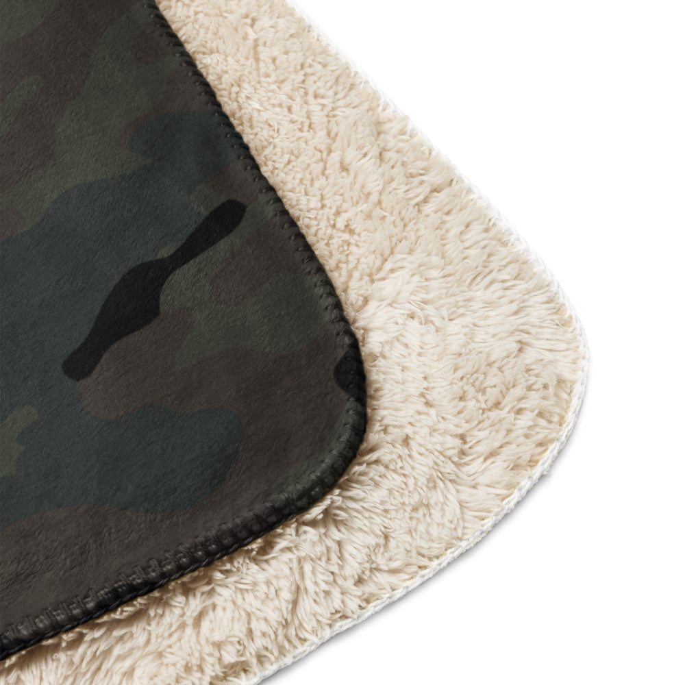 Black OPS Covert CAMO Sherpa blanket - Blanket