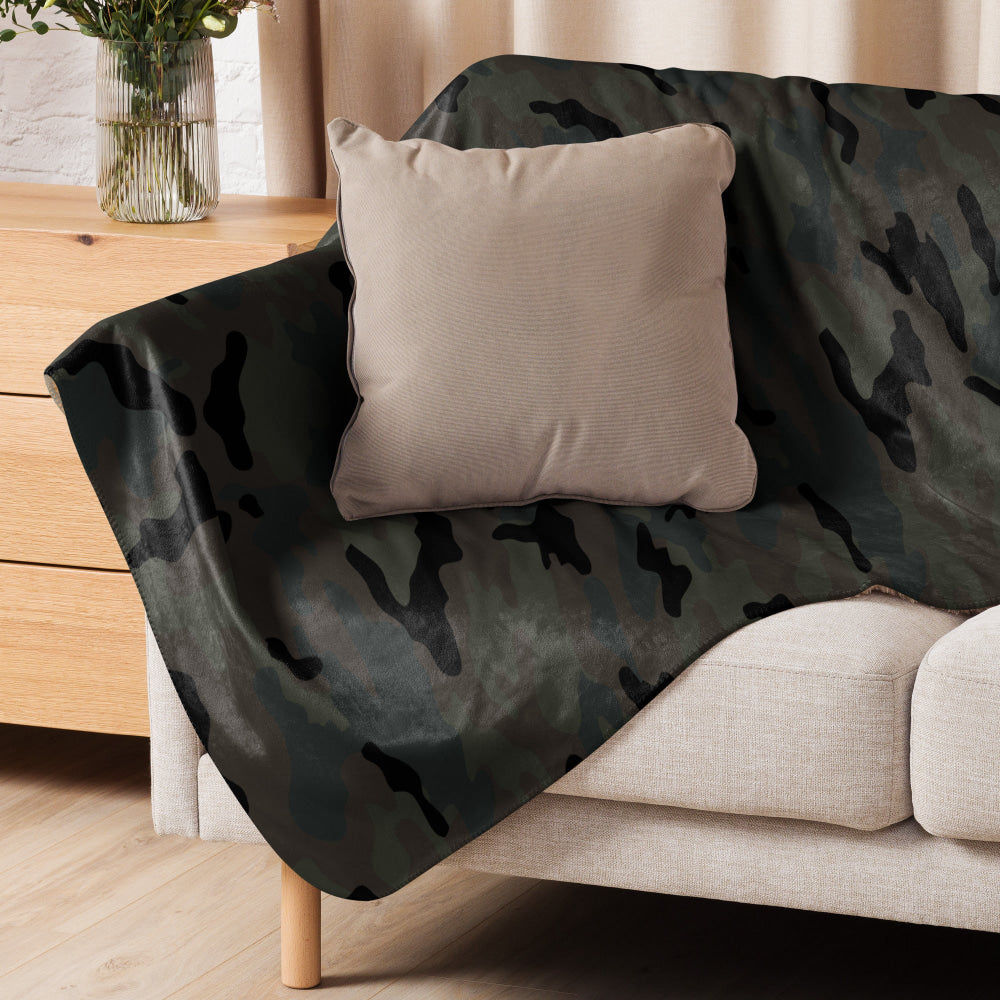 Black OPS Covert CAMO Sherpa blanket - Blanket