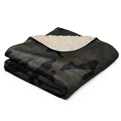 Black OPS Covert CAMO Sherpa blanket - Blanket