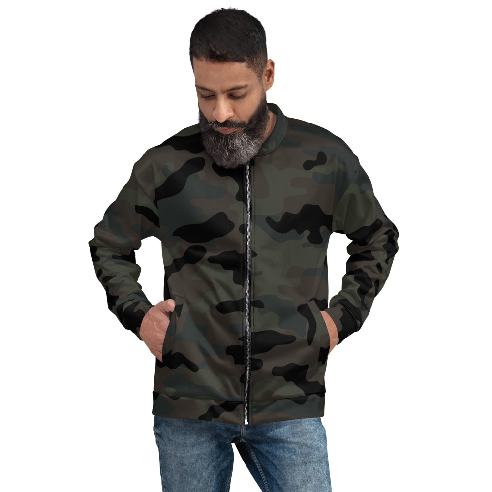 Black OPS Covert CAMO Unisex Bomber Jacket